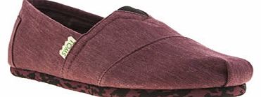 mens toms burgundy classic earthwise shoes