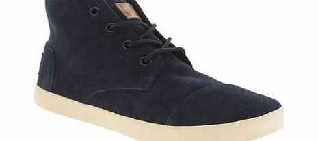toms Navy Paseos High Boots