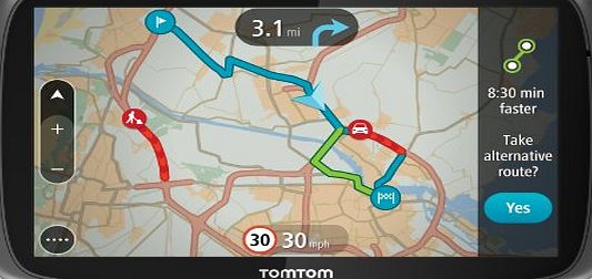 TomTom GO 6000 6 Inch Lifetime Maps & Traffic
