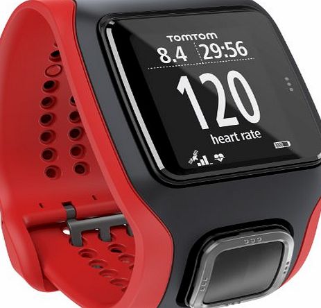TomTom Multi Sport Cardio GPS Watch - Black