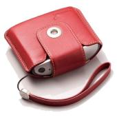 ONE Leather Carry Case And Strap (Red)