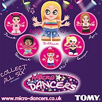 TOMY micro dancers