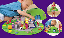 Tomy Teletubbies Home Hill Playset