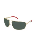 Niky - Signature Metal Rectangular Sunglasses
