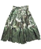Toolbank (First Order Account) Funky Retro Skirt Olive (16)