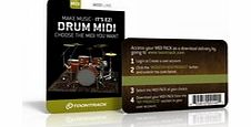 Drum MIDI Pack (Serial Number Card)