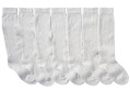 pack of seven knee high stitch-detail socks