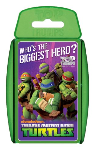 Top Trumps Teenage Mutant Ninja Turtles Cards