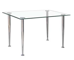 Topaz glass table