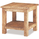 Mexican pine Domingo side table furniture