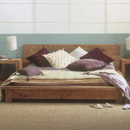 Mexican pine Kyoto kingsize bed furniture
