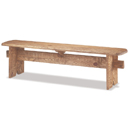 Mexican pine long bench furniture