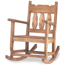 Mexican pine rocking chair furniture
