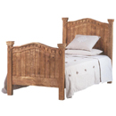 Mexican pine San Marcos single bed furniture