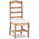 Mexican pine upholstered Provencal chair