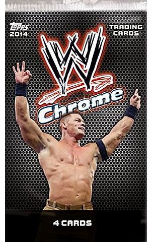 Topps 2014 Topps WWE Chrome Trading Cards - Single Pack