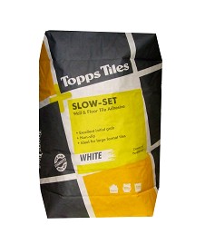 Tiles White Slow Set Wall and Floor Adhesive