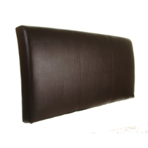 Torino 4ft6 Headboard, Brown Faux Leather