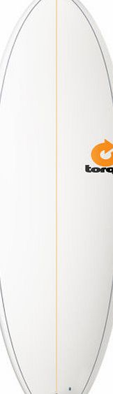 Torq Fish Surfboard - White   Pinline