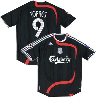 Adidas 07-08 Liverpool 3rd (Torres 9)