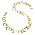 Tuscania - 18K Yellow Gold Large Chiselled Chain