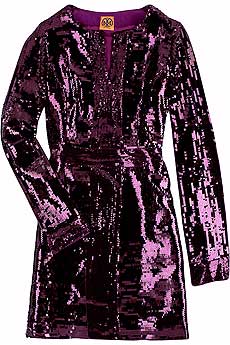 All over sequin tunic
