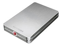 TOSHIBA 160GB ext. HDD, 2.5, USB 2.0, Alu-Case
