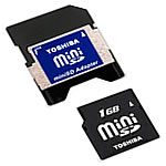 Toshiba 1gb mini sd memory card
