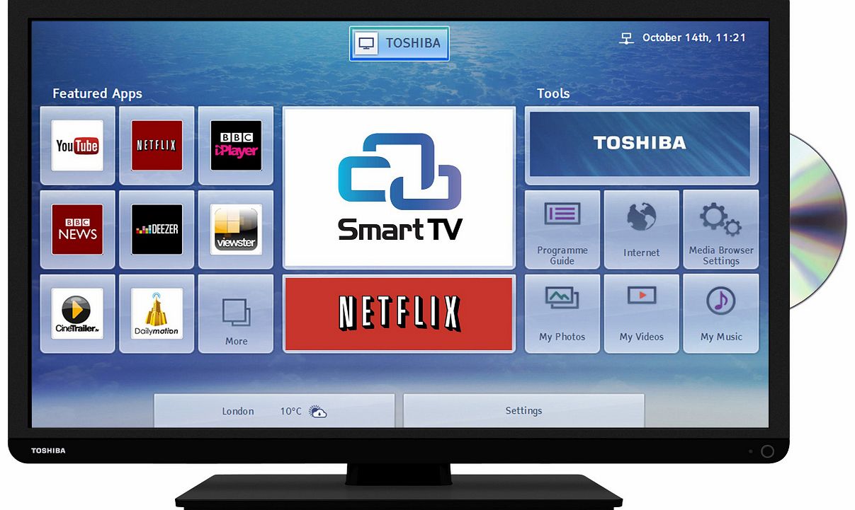 Toshiba 32D3453 Televisions