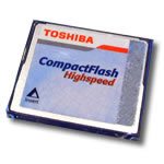 Toshiba 512MB High Speed Compact Flash Memory Card