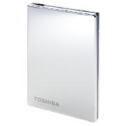 TOSHIBA External Stainless Steel 500 GB Portable