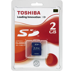 Secure Digital (SD) Memory Card - 2GB - UKand#39;S LOWEST PRICE!
