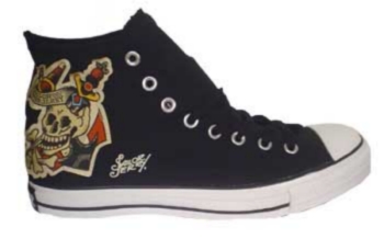 TotallyShoes All Star Hi Sailor Jerry