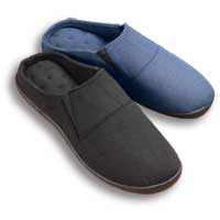 Mens Pillowstep Mule Slippers Brown Small