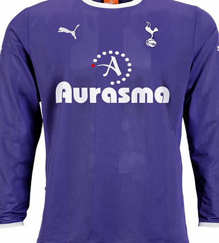 Puma 2011-12 Tottenham Away Long Sleeve Shirt (Kids)