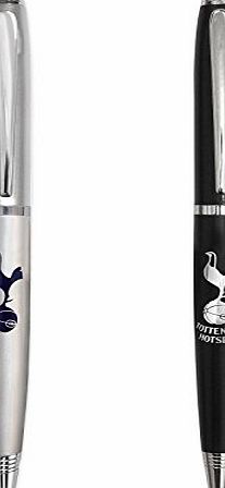 Tottenham Hotspur F.C. Tottenham Hotspur FC Official Football Gift Boxed 2 Pk Chrome Ballpoint Pen Set