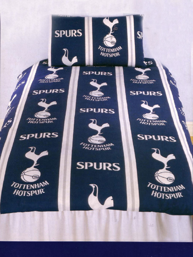 Tottenham Hotspur FC Single Duvet Cover and Pillowcase Bedding