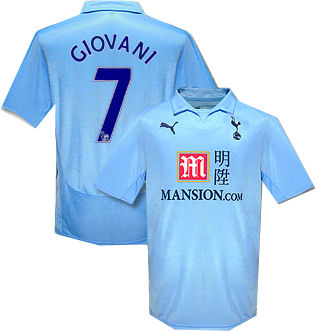 Nike 08-09 Tottenham away (Giovani 7)