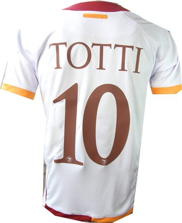 Totti Diadora 06-07 Roma away (Totti 10)