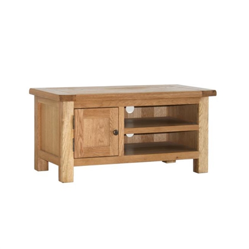Toulouse Oak TV Cabinet with 1 Door - up to