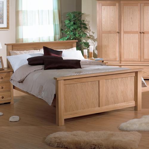 Toulouse Traditional Oak Furniture Toulouse Traditional Oak Bed 4`