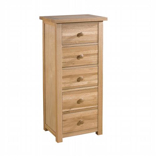 Toulouse Traditional Oak Furniture Toulouse Traditional Oak Chest Tall