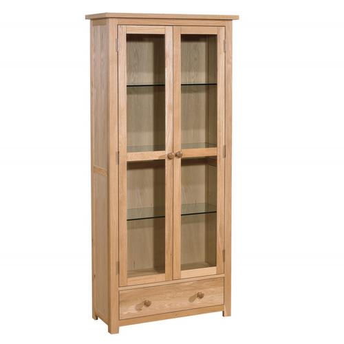 Toulouse Traditional Oak Furniture Toulouse Traditional Oak Display Unit