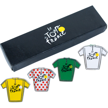 Tour de France Jersey Pins