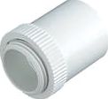 Tower, 1228[^]46442 Male Adaptors 20mm White Pack of 2 46442