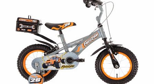 Townsend Firestorm Bike - Grey/Orange, 3-5 Years