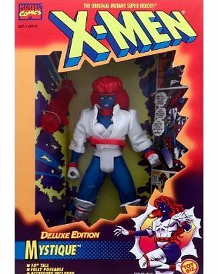 Toy Biz 10`` Deluxe Edition Mystique Action Figure - Marvel Comics Original X-Men by Toy Biz