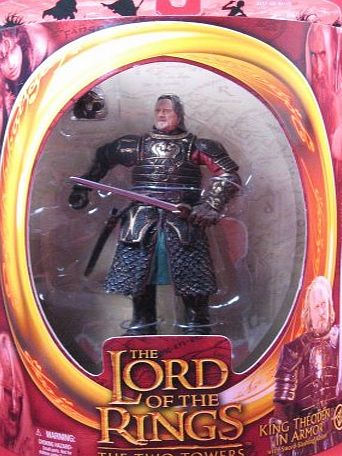 Toy Biz Theoden In armour 1st release lord of the Rings action figure (Two Towers)