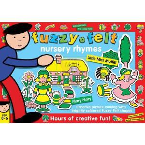 Toy Brokers Fuzzy Felt Mary Mary Little Miss Muffit