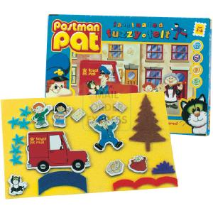 Toy Brokers Fuzzy Felt Postman Pat